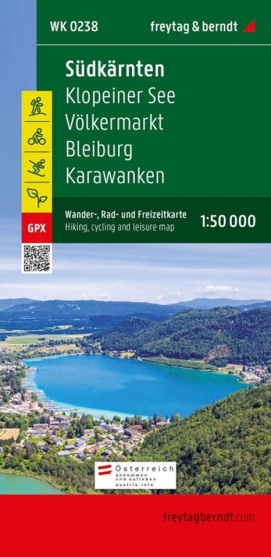 neuveden: WK 0238 Jižní Korutany 1:50 000 / turistická, cyklistická a rekreační mapa neuveden: WK 0238 Jižní Korutany 1:50 000 / turistická, cyklistická a rekreační mapa