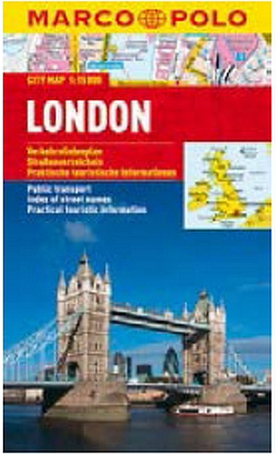 neuveden: London - City Map 1:15000 neuveden: London - City Map 1:15000