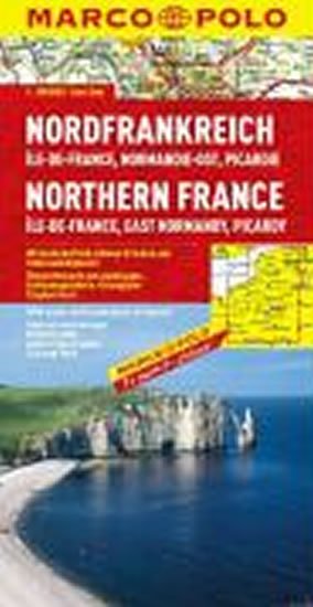 neuveden: Severní Francie, Normandie východ/mapa 1:300 MD