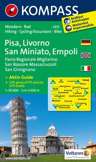 neuveden: Pisa,Livorno,San Miniato 2457 / 1:50T NKOM neuveden: Pisa,Livorno,San Miniato 2457 / 1:50T NKOM
