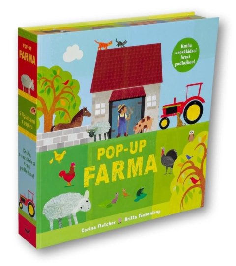Teckentrupová Britta: Pop-up Farma Kniha s rozkládací hrací podložkou Teckentrupová Britta: Pop-up Farma Kniha s rozkládací hrací podložkou