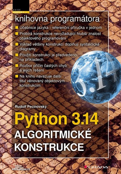 Pecinovský Rudolf: Python 3.14 - Algoritmické konstrukce