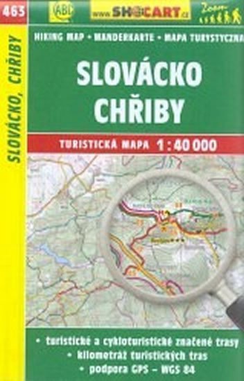 neuveden: SC 463 Slovácko, Chřiby 1:40 000