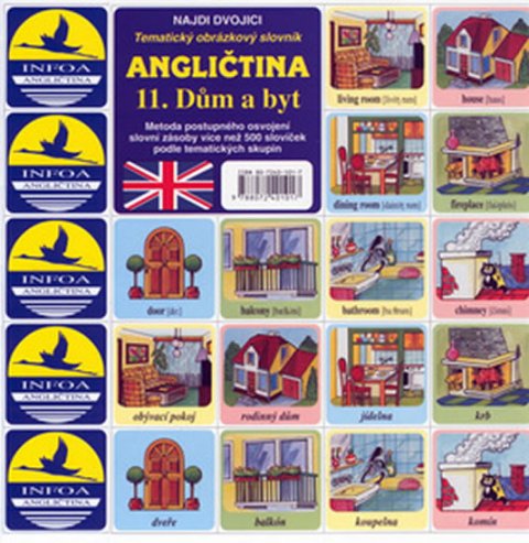 kolektiv autorů: Najdi dvojici - Angličtina - 11. Dům a byt kolektiv autorů: Najdi dvojici - Angličtina - 11. Dům a byt