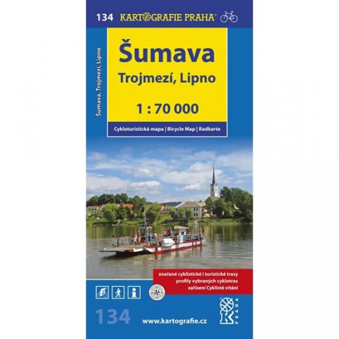 neuveden: 1: 70T(134)-Šumava-Trojmezí, Lipno (cyklomapa) neuveden: 1: 70T(134)-Šumava-Trojmezí, Lipno (cyklomapa)