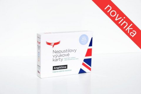 Nepustil Jiří: Angličtina - Nepustilovy výukové karty / Nepravidelná slovesa