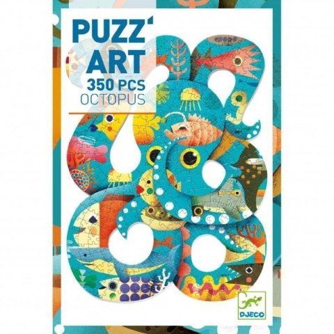 neuveden: DJECO Puzzle Octopus - 350 pcs