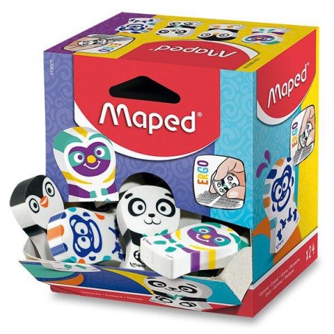 neuveden: Maped Ergo Fun guma - mix motivů neuveden: Maped Ergo Fun guma - mix motivů