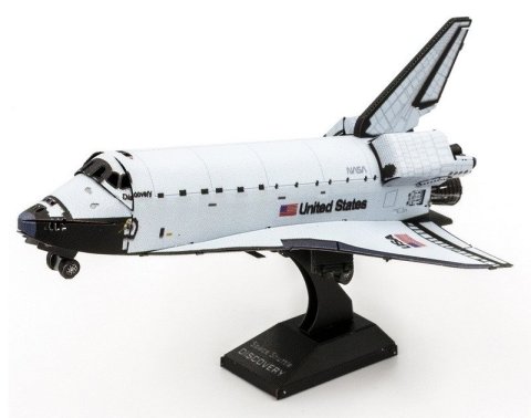 -: Metal Earth 3D kovový model Discovery Space Shuttle