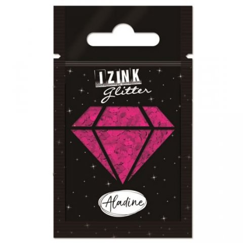 neuveden: Designové třpytky IZINK Glitter - růžová srdce