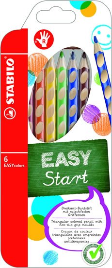 neuveden: Pastelky STABILO EASYcolors Pravák sada 6 ks