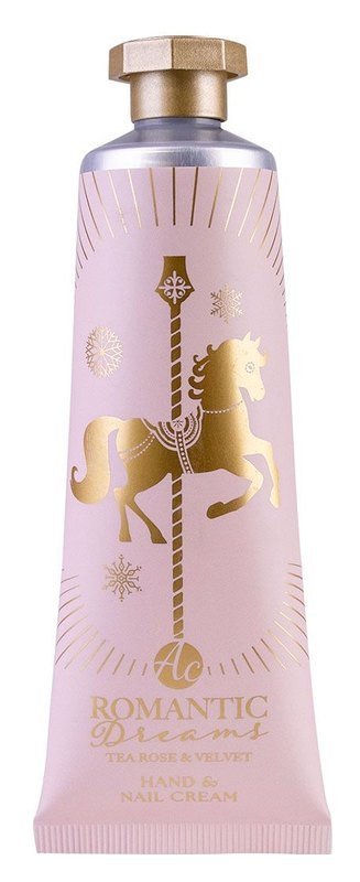 : Krém na ruce a nehty Romantic Dreams růžová Čajová růže 60ml
