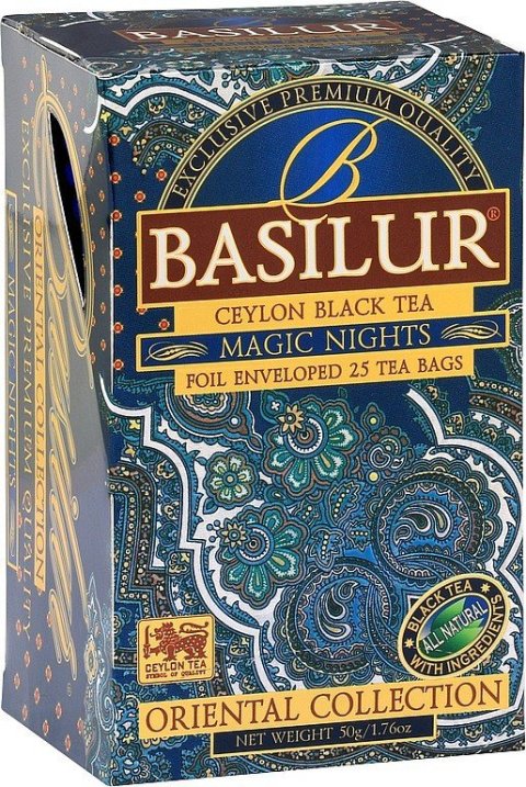 neuveden: BASILUR Orient Magic Nights přebal 25x2g