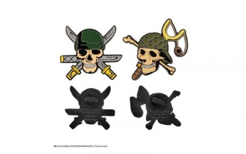 neuveden: One Piece Set odznaků 2 ks - Zoro & Usopp