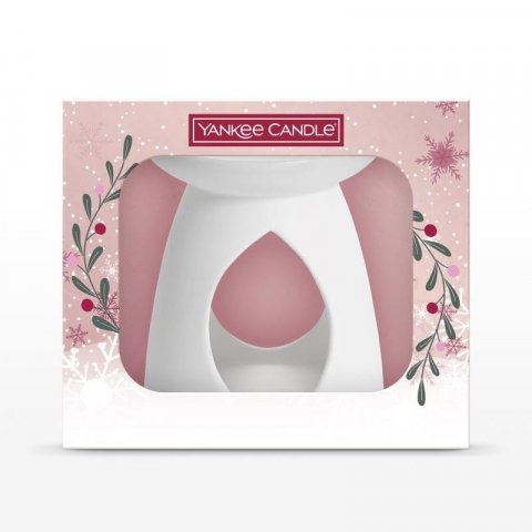 neuveden: YANKEE CANDLE Dárková sada Aromalampa + 3ks vosk (Snow Globe Wonderland, Sn