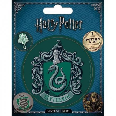 neuveden: Sada samolepek Harry Potter - Zmijozel