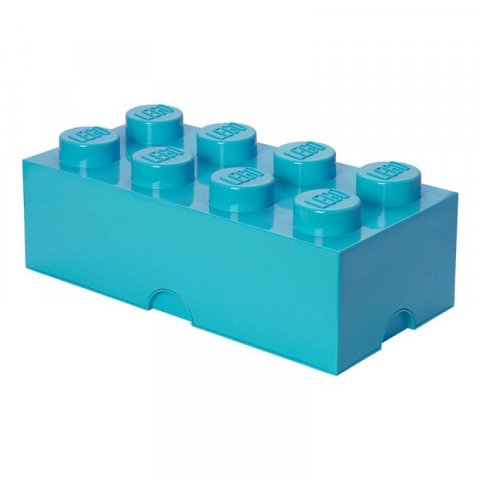 neuveden: Úložný box LEGO 8 - azurový
