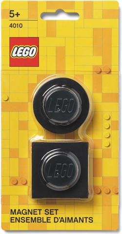 neuveden: Magnetky LEGO set - černé 2 ks