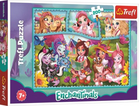 neuveden: Trefl Puzzle Enchantimals / 200 dílků
