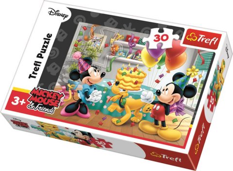 neuveden: Trefl Puzzle Mickey Mouse Oslava / 30 dílků neuveden: Trefl Puzzle Mickey Mouse Oslava / 30 dílků