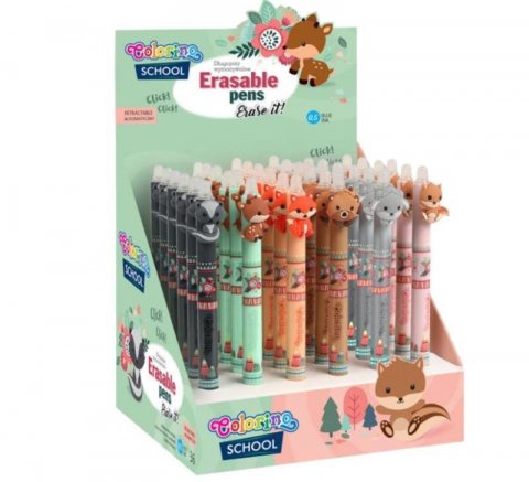 neuveden: Colorino Gumovatelné pero Lesní zvířátka - mix motivů