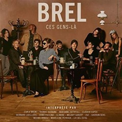 Různí interpreti: Brel - Ces Gens-la - CD