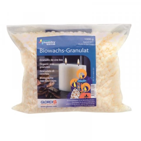 neuveden: Glorex BIO vosk na výrobu svíček 500 g