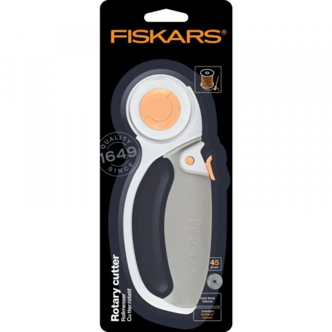 neuveden: Fiskars Řezací kolečko Titanium 45 mm