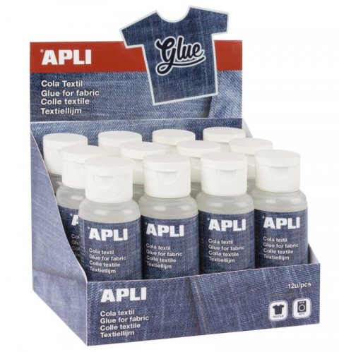 neuveden: Apli Transparentní lepidlo na textil 80 ml