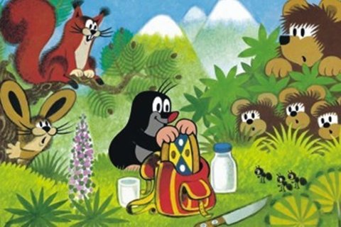 neuveden: Krtek a koláček - Puzzle 66