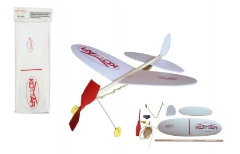 neuveden: Letadlo Komár - házecí model na gumu