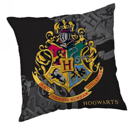neuveden: Polštářek - Harry Potter černý