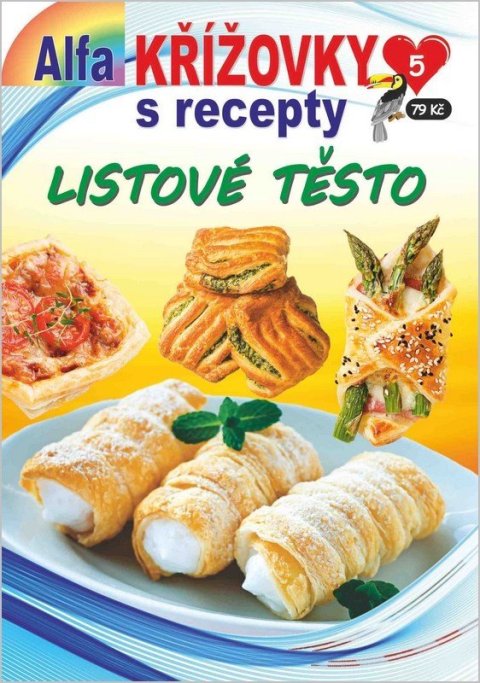 : Křížovky s recepty 5/2026 - Listové těsto