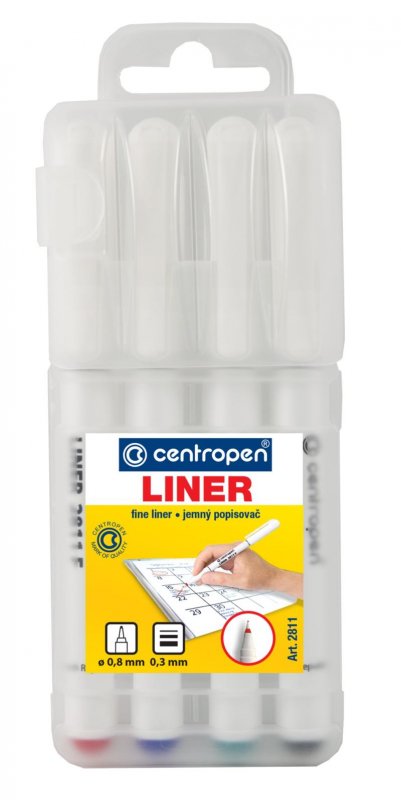 neuveden: Centropen liner 2811 (4ks)
