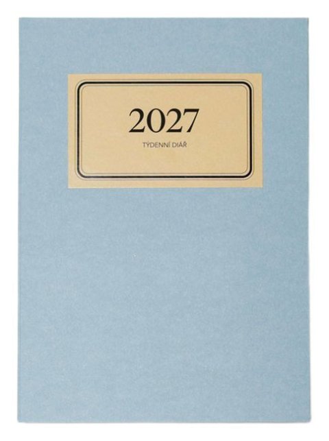: Šitý diář 2027 týdenní Retro 2027, B6