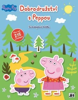 neuveden: Dobrodružství s Peppou - Samolepková knížka