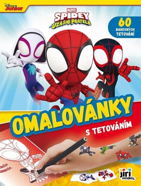 neuveden: Spidey - Omalovánky s tetováním