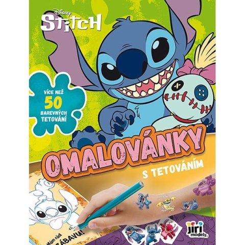 neuveden: Omalovánky s tetováním Lilo  Stitch