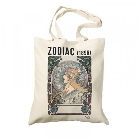 neuveden: Plátěná taška Alfons Mucha - Zodiac neuveden: Plátěná taška Alfons Mucha - Zodiac