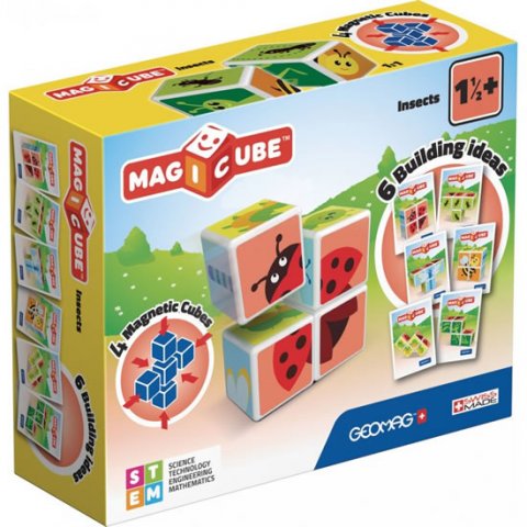 neuveden: Geomag Magicube - hmyz