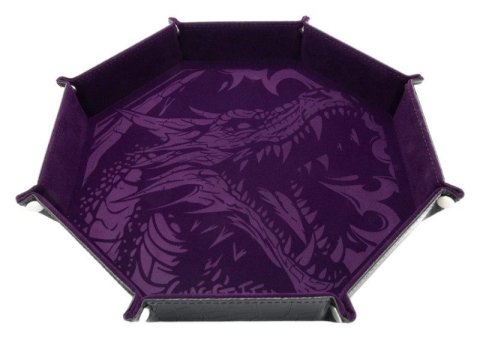 : Dice tray - Dragon Skin Edition- Osmihran - Fialový