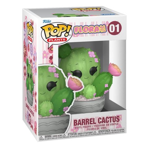-: Funko POP Plants: Flora - Barrel Cactus #01