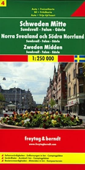 neuveden: AK 06610 Švédsko 4. střed 1:25 000