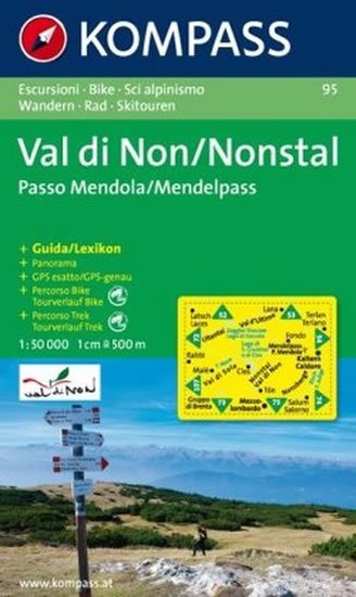 neuveden: Val di Non,Nonstal 95 / 1:50T NKOM neuveden: Val di Non,Nonstal 95 / 1:50T NKOM
