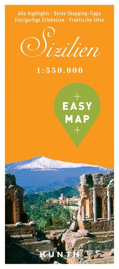 neuveden: Sicilie Easy Map neuveden: Sicilie Easy Map