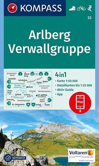 neuveden: Arlberg - N.Verwallgruppe 33 NKOM