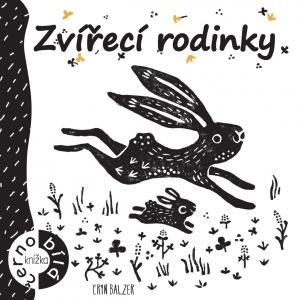 Balzer Erin: Zvířecí rodinky - Černobílá knížka Balzer Erin: Zvířecí rodinky - Černobílá knížka