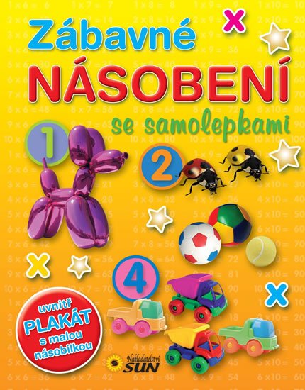 neuveden: Zábavné násobení se samolepkami + Plakát neuveden: Zábavné násobení se samolepkami + Plakát