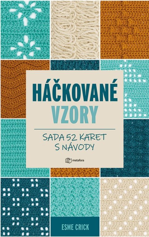 Crick Esme: Háčkované vzory - Sada 52 karet s návody