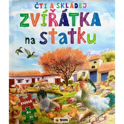 neuveden: Čti a skládej Zvířátka na statku